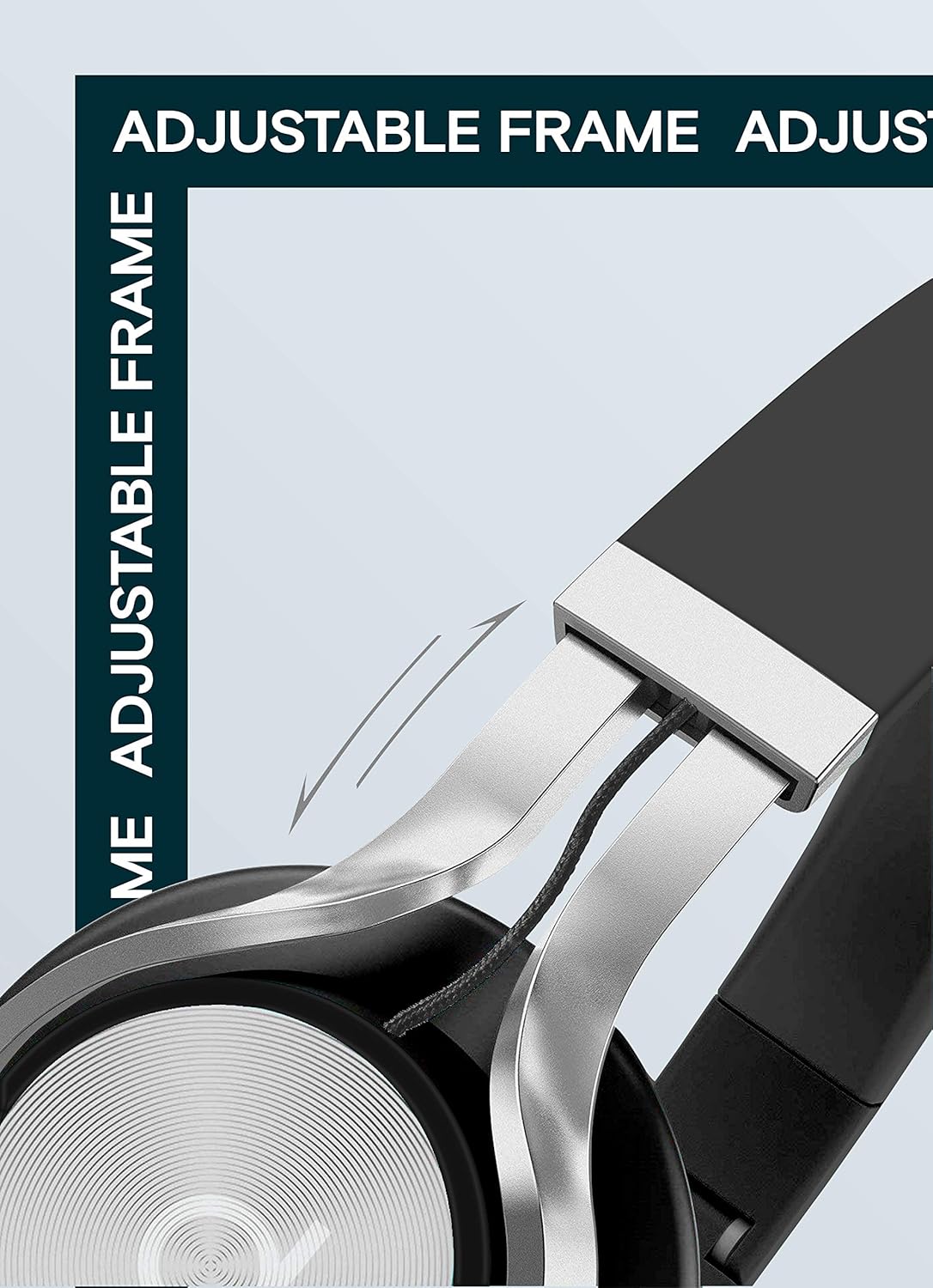 CL750 Wired Headphones with Mic & Volume Control — Noise Isolating On-Ear Headphones for Computer and Laptop Wired, Plug in Corded Headphone over Ear with Wire (Foldable, Aux Jack 3.5Mm)