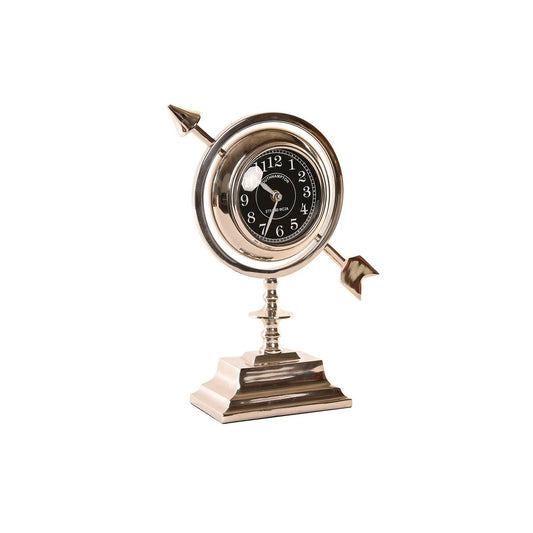 Table clock DKD Home Decor Silver