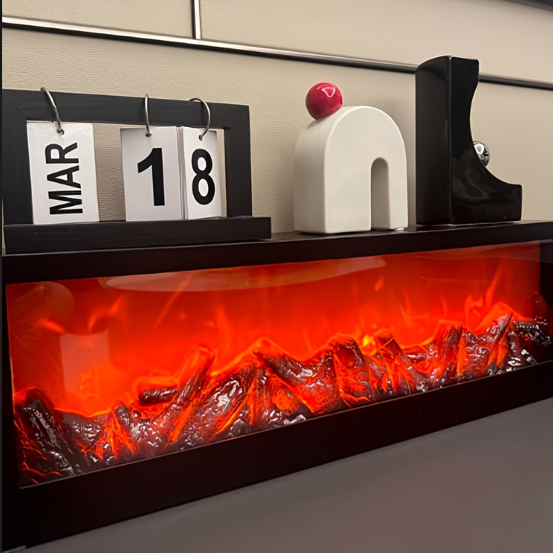 NNETM Art Deco Fireplace Light Home Decor